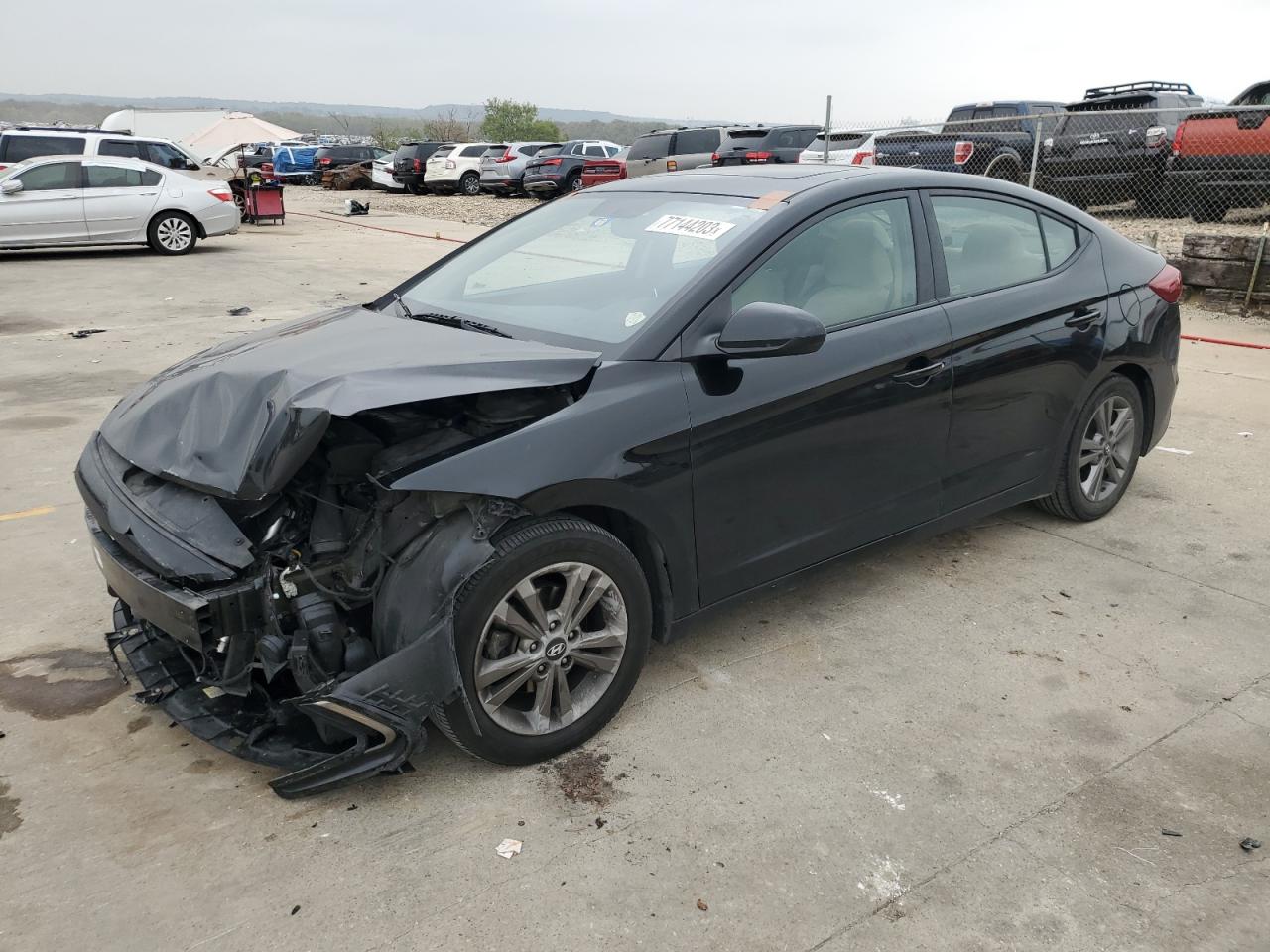 Image 1 of 2017 HYUNDAI ELANTRA SE 2017 with VIN KMHD84LF5HU248083