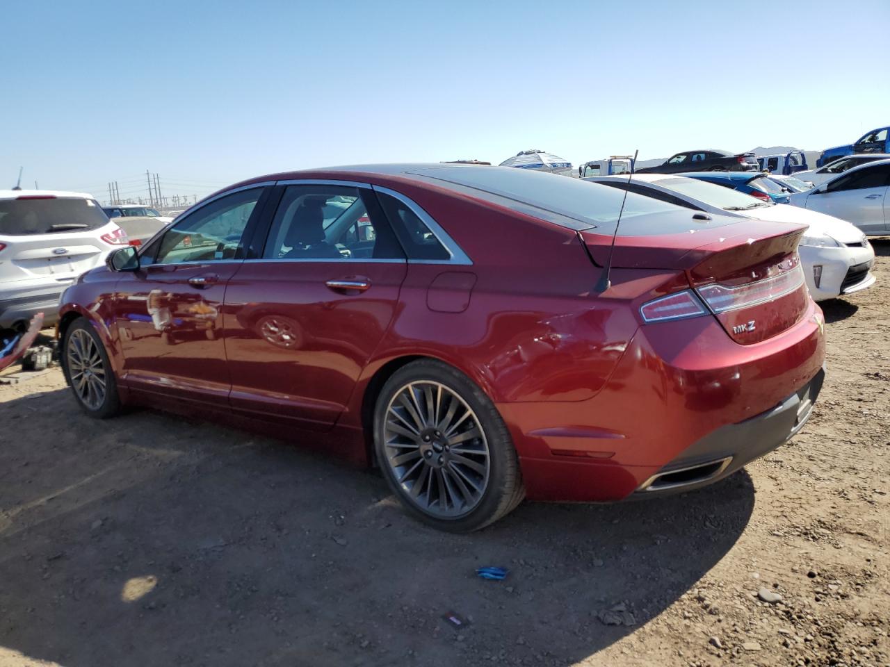 Obraz 2 z 2014 LINCOLN MKZ HYBRID 2014 z VIN 3LN6L2LU6ER816502