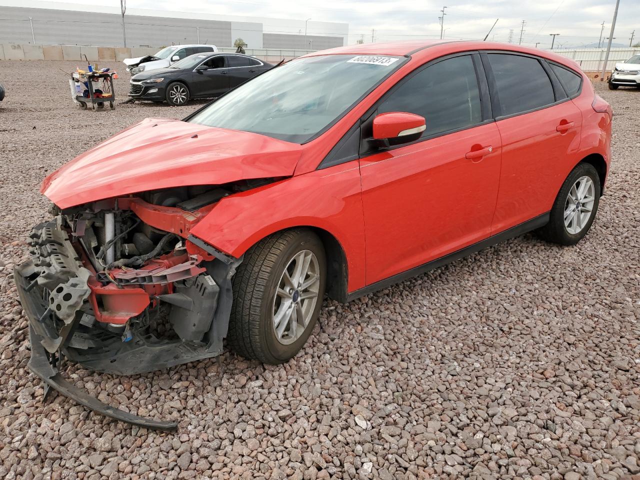 Image 1 of 2017 FORD FOCUS SE 2017 with VIN 1FADP3K28HL308496