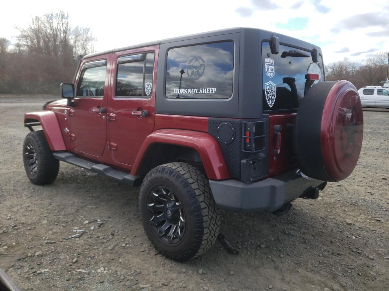 Изображение 2 2013 JEEP WRANGLER UNLIMITED SPORT 2013 с VIN 1C4BJWDG7DL569514