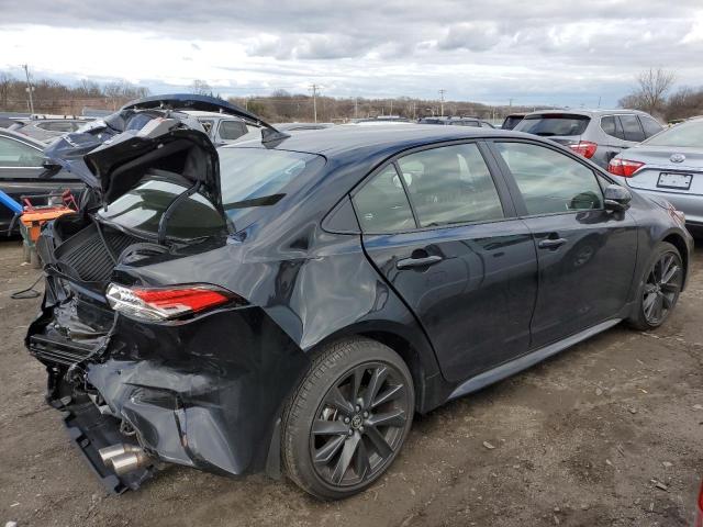 Image 3 of 2023 TOYOTA COROLLA LE 2023 with VIN JTDBCMFE8P3016644