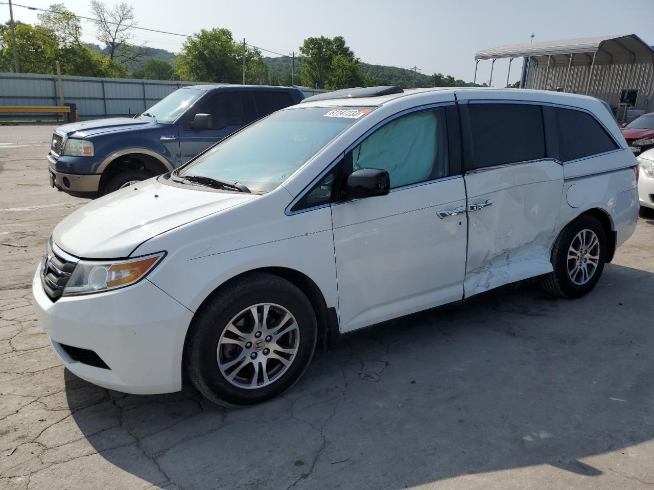 Image 1 of 2012 HONDA ODYSSEY EXL 2012 with VIN 5FNRL5H66CB025575