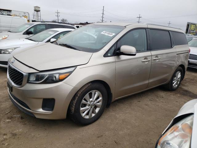 Image 1 of 2015 KIA SEDONA LX 2015 with VIN KNDMB5C14F6030265