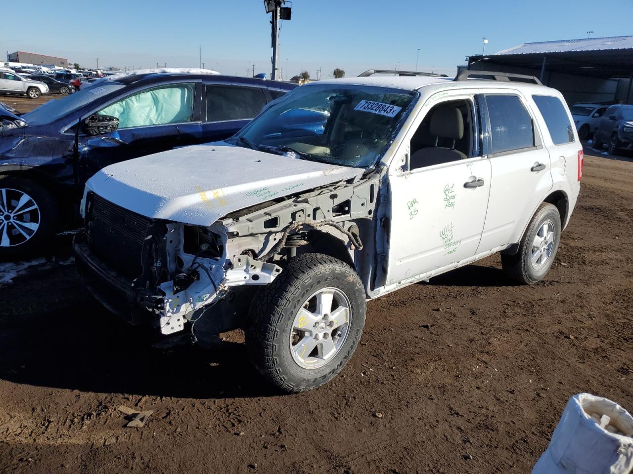 Image 1 of 2008 FORD ESCAPE XLT 2008 with VIN 1FMCU93148KD65948