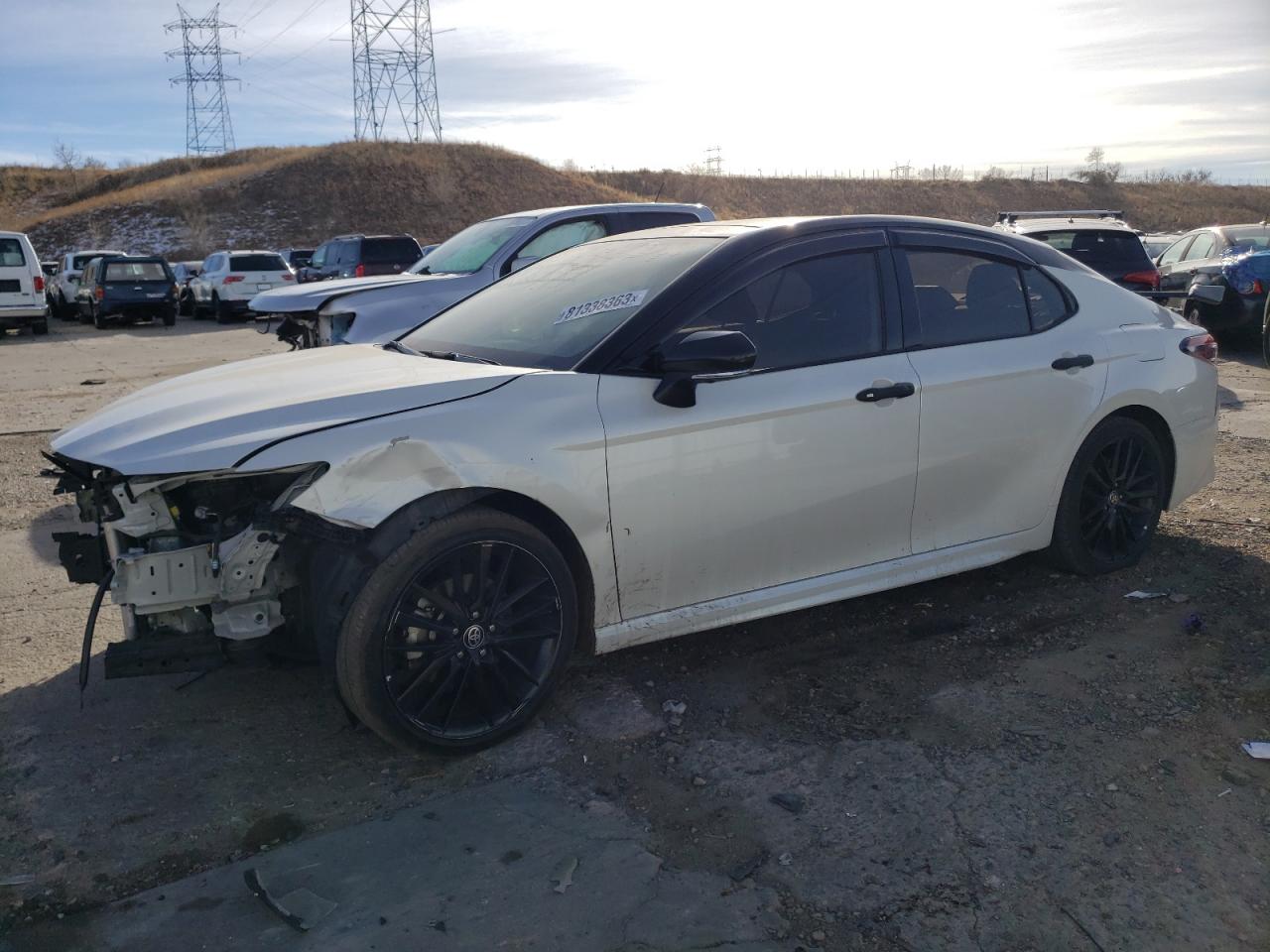 Image 1 of 2021 TOYOTA CAMRY TRD 2021 with VIN 4T1KZ1AK8MU047761