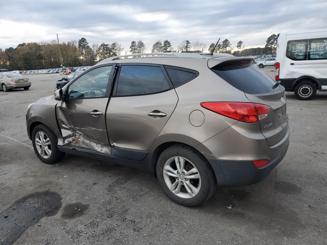 Изображение 2 2010 HYUNDAI TUCSON GLS 2010 с VIN KM8JU3AC1AU034487