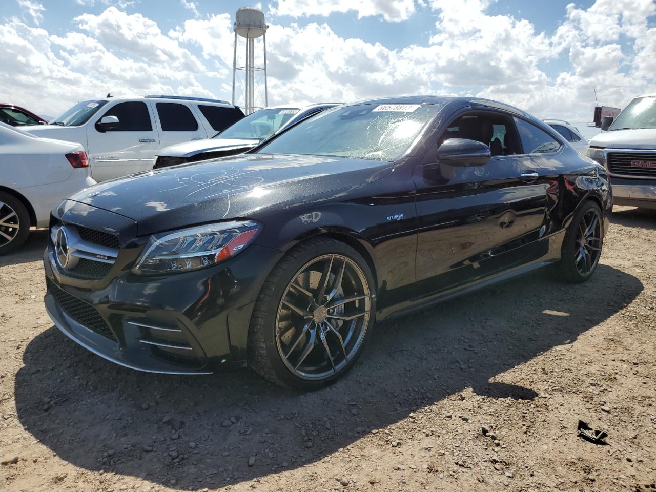 Image 1 of 2019 MERCEDES-BENZ C 43 AMG 2019 with VIN WDDWJ6EBXKF806406
