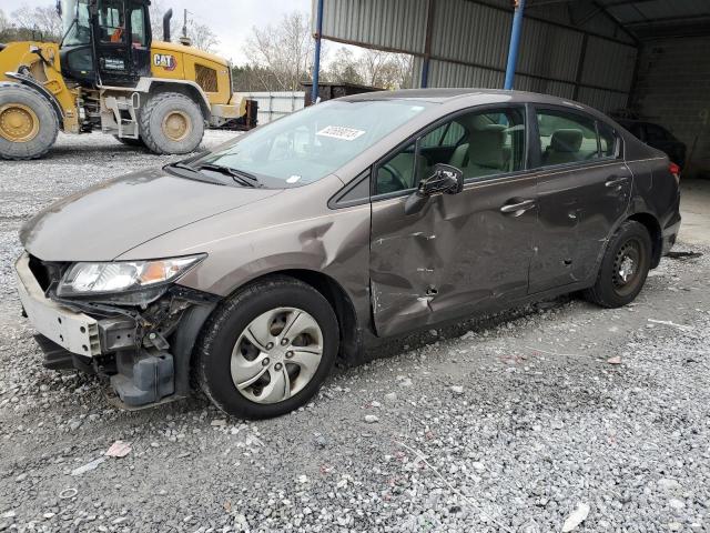 Image 1 of 2013 HONDA CIVIC LX 2013 with VIN 19XFB2F53DE035051