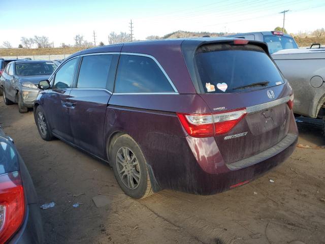 Image 2 of 2013 HONDA ODYSSEY EXL 2013 with VIN 5FNRL5H69DB040329