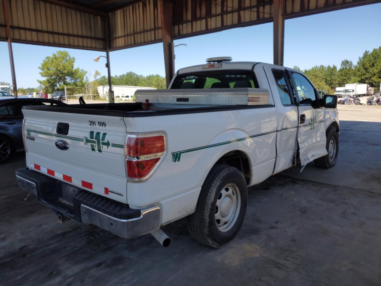 Image 3 of 2012 FORD F150 SUPER CAB 2012 with VIN 1FTFX1CF3CKD25844