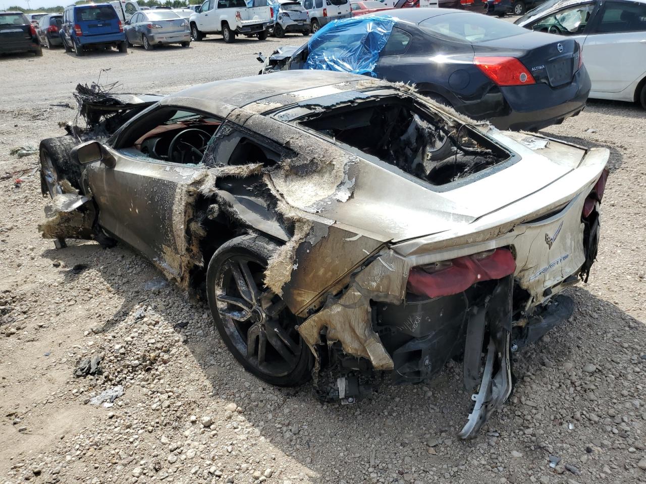 Obraz 2 z 2014 CHEVROLET CORVETTE STINGRAY Z51 3LT 2014 z VIN 1G1YM2D78E5133151