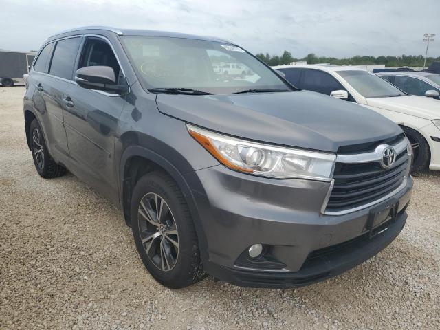 Изображение 1 2016 TOYOTA HIGHLANDER XLE 2016 с VIN 5TDJKRFH6GS500445