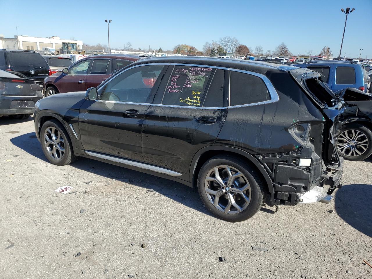 Изображение 2 2021 BMW X3 XDRIVE30I 2021 с VIN 5UXTY5C03M9E58259