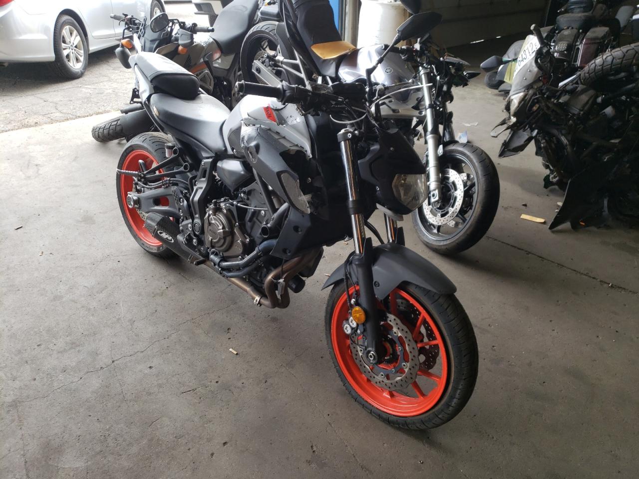 Image 1 of 2019 YAMAHA MT07 C 2019 with VIN JYARM27Y1KA001248