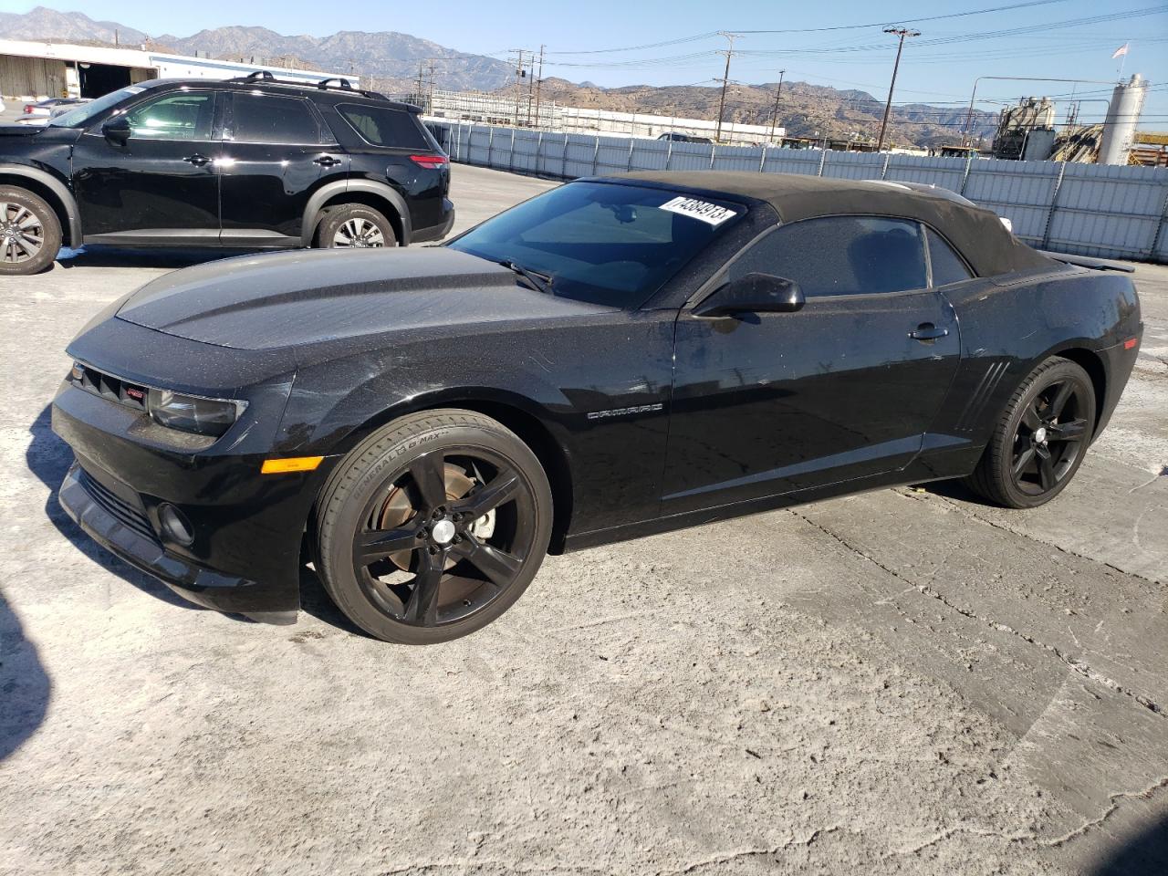 Image 1 of 2015 CHEVROLET CAMARO LT 2015 with VIN 2G1FD3D30F9287545