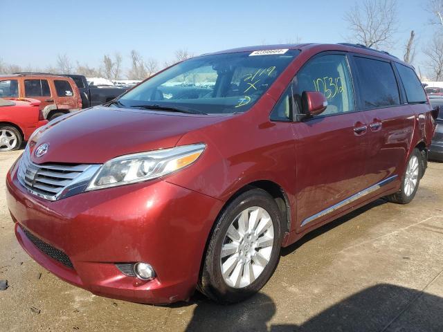 Image 1 of 2015 TOYOTA SIENNA XLE 2015 with VIN 5TDYK3DCXFS539718