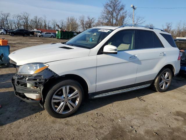 Image 1 of 2015 MERCEDES-BENZ ML 350 4MATIC 2015 with VIN 4JGDA5HB2FA462964