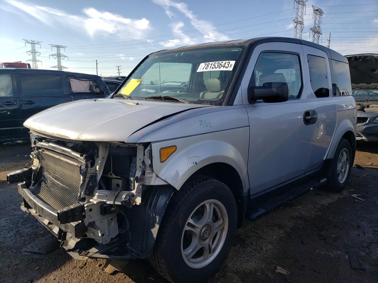 Image 1 of 2004 HONDA ELEMENT LX 2004 with VIN 5J6YH28314L026188