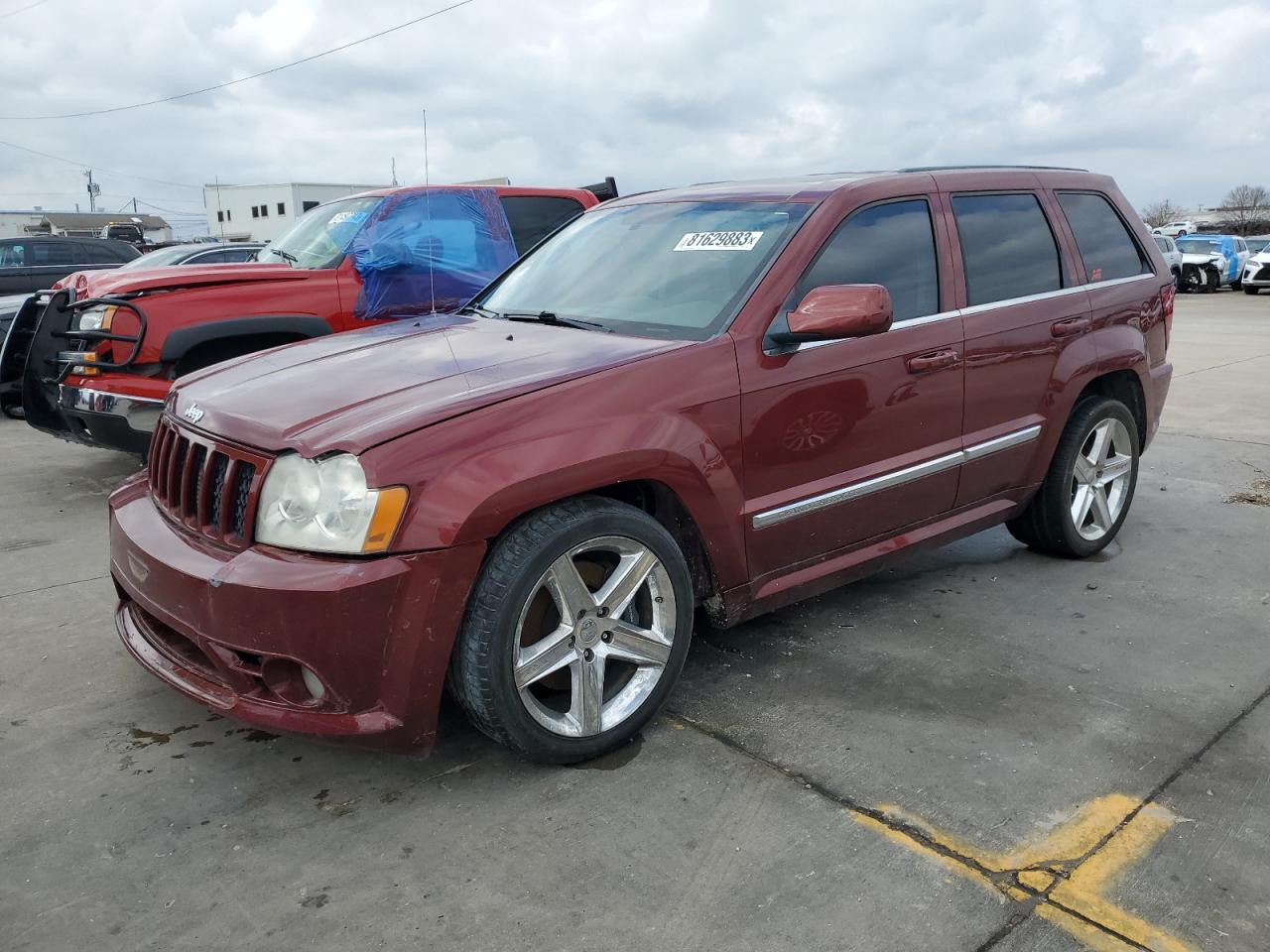 Image 1 of 2007 JEEP GRAND CHEROKEE SRT-8 2007 with VIN 1J8HR78377C557490