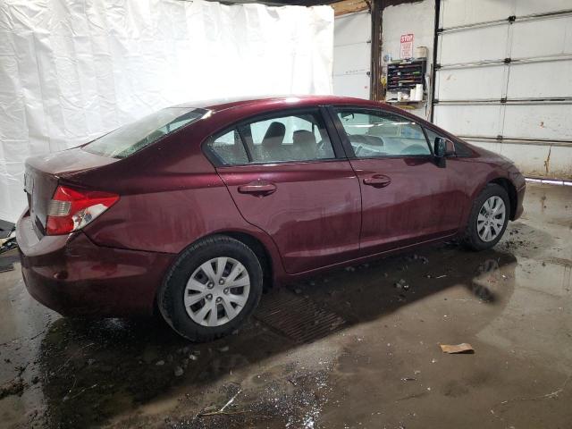 Image 3 of 2012 HONDA CIVIC LX 2012 with VIN 19XFB2F57CE320978