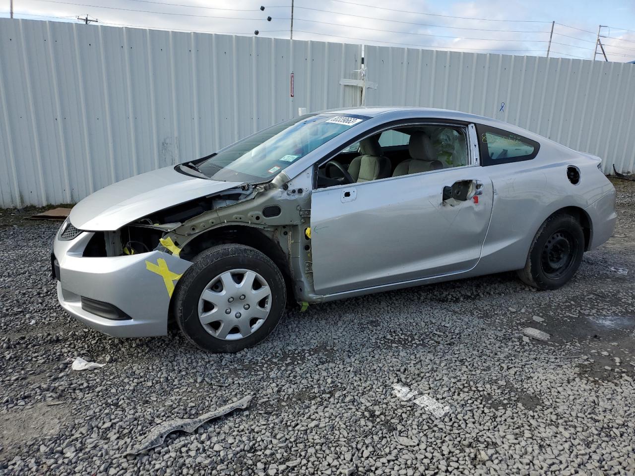 Image 1 of 2013 HONDA CIVIC LX 2013 with VIN 2HGFG3B59DH512293