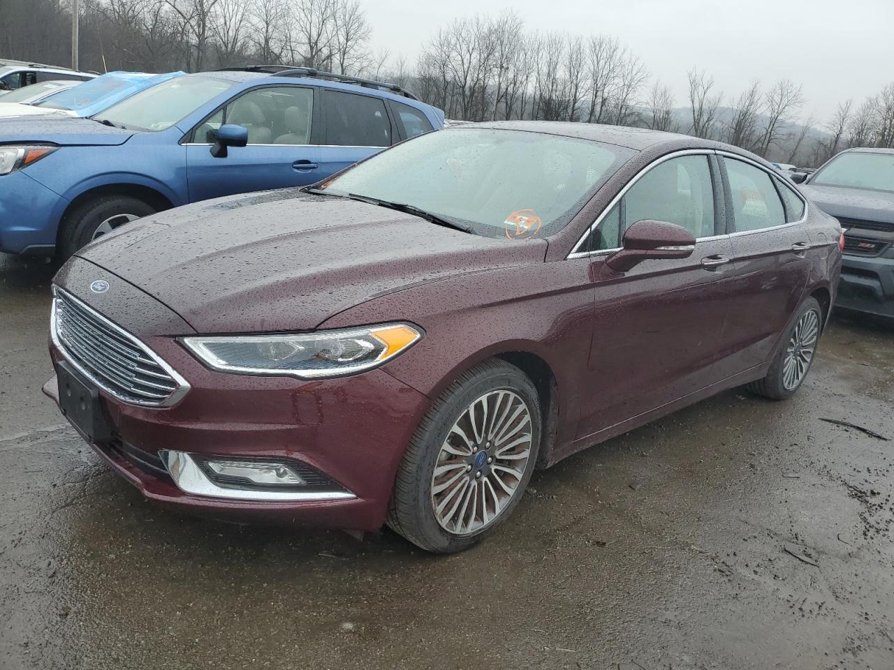 Image 1 of 2017 FORD FUSION SE 2017 with VIN 3FA6P0T97HR268819