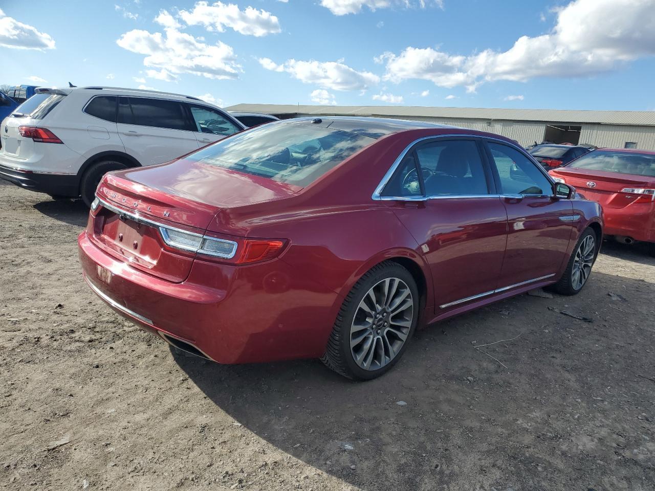 Image 3 of 2017 LINCOLN CONTINENTAL RESERVE 2017 with VIN 1LN6L9NP9H5605768