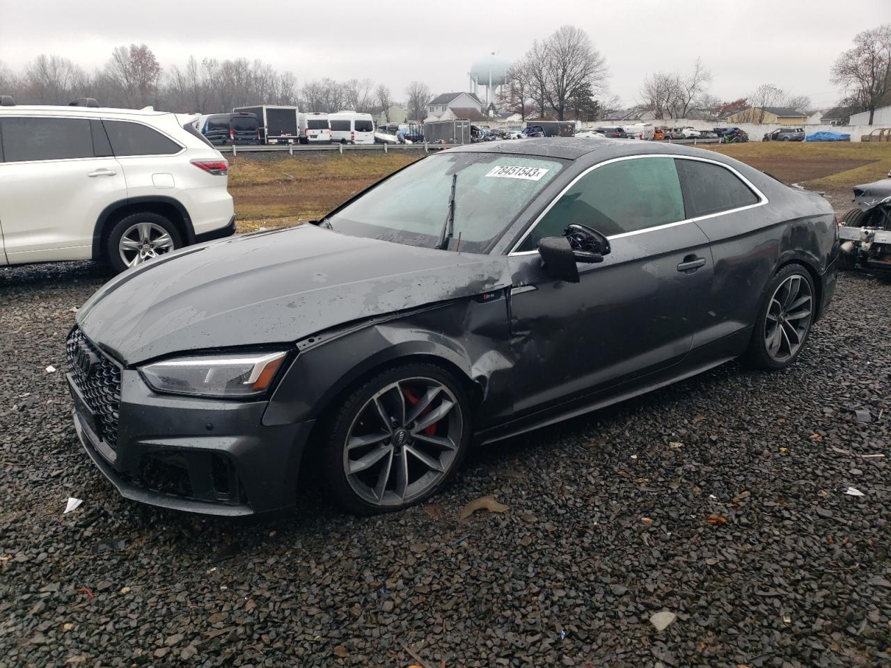 Image 1 of 2018 AUDI S5 PREMIUM PLUS 2018 with VIN WAUP4AF56JA101712