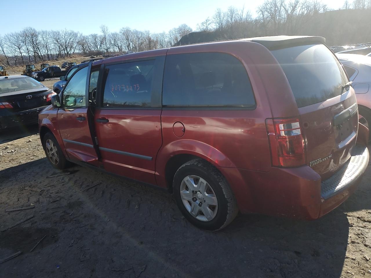 Image 2 of 2008 DODGE GRAND CARAVAN SE 2008 with VIN 1D8HN44H18B146260