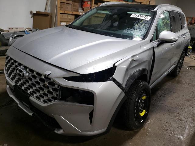 Image 2 of 2021 HYUNDAI SANTA FE SEL PREMIUM 2021 with VIN KM8S3DA16MU004868