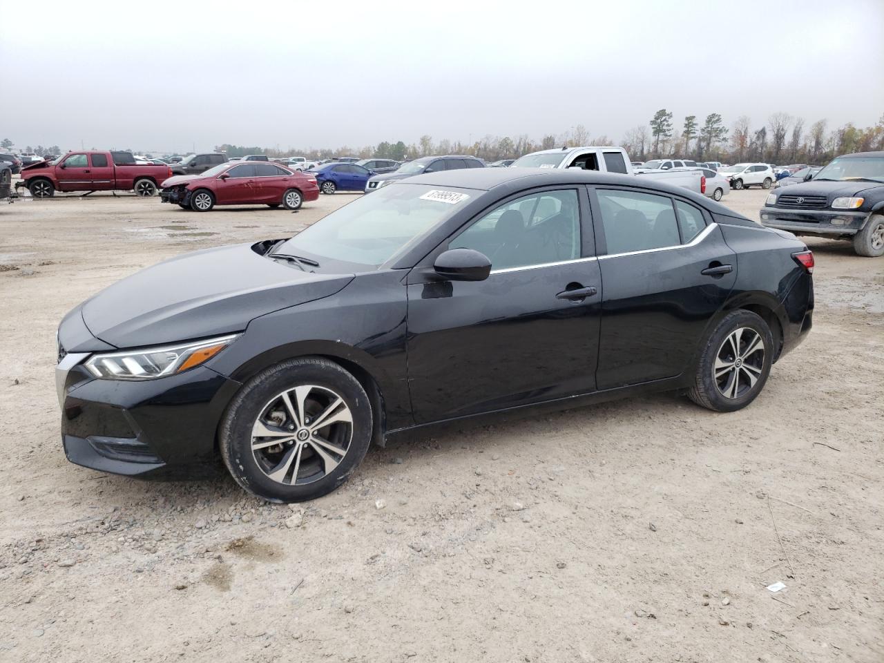 Image 1 of 2021 NISSAN SENTRA SV 2021 with VIN 3N1AB8CV1MY306837