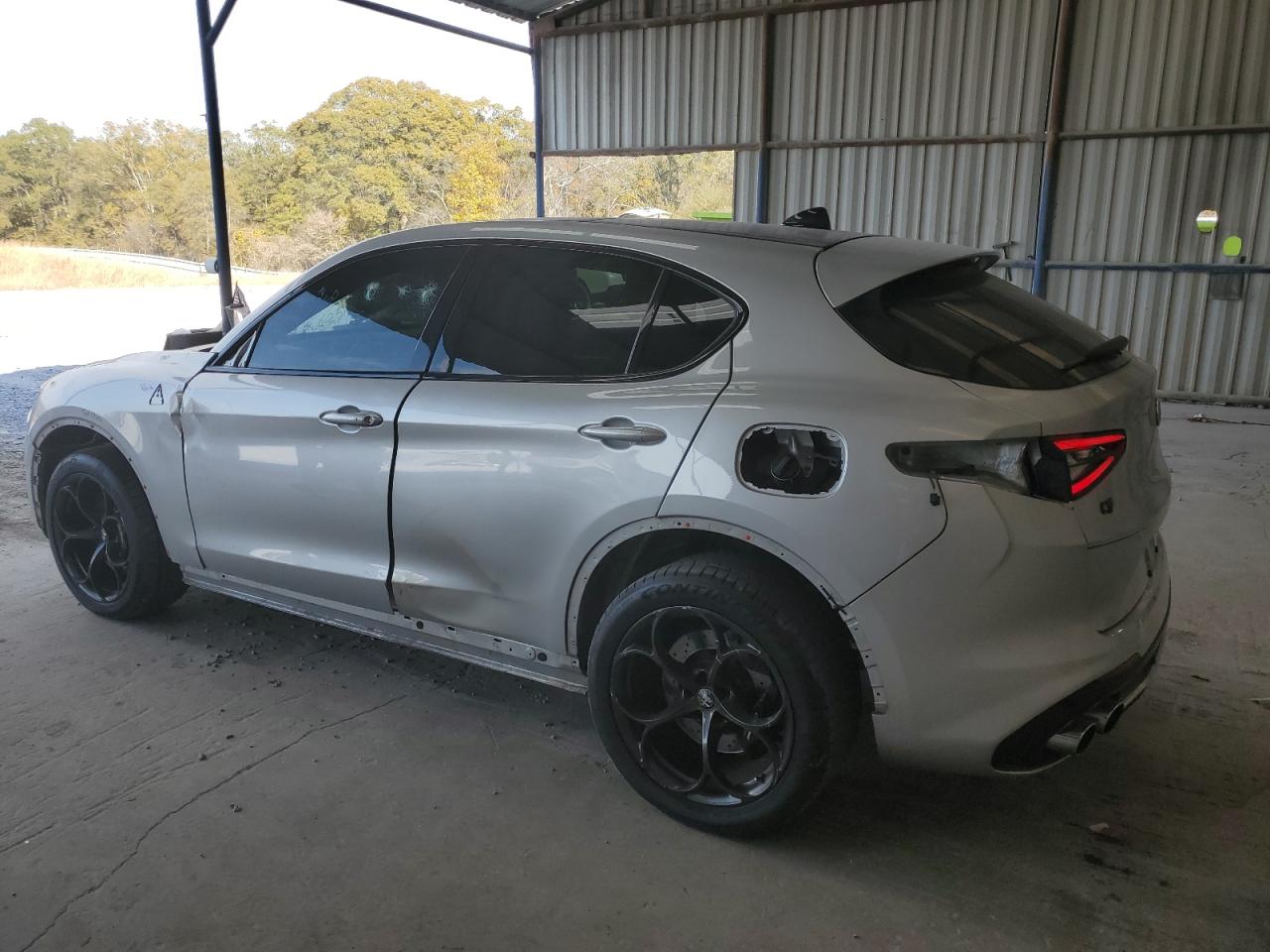 Image 2 of 2020 ALFA ROMEO STELVIO QUADRIFOGLIO 2020 with VIN ZASPAKEV8L7C99624