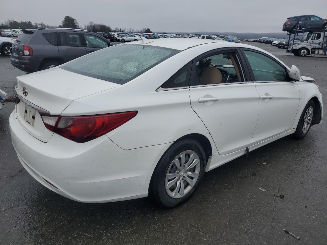 Image 3 of 2011 HYUNDAI SONATA GLS 2011 with VIN 5NPEB4AC3BH019325
