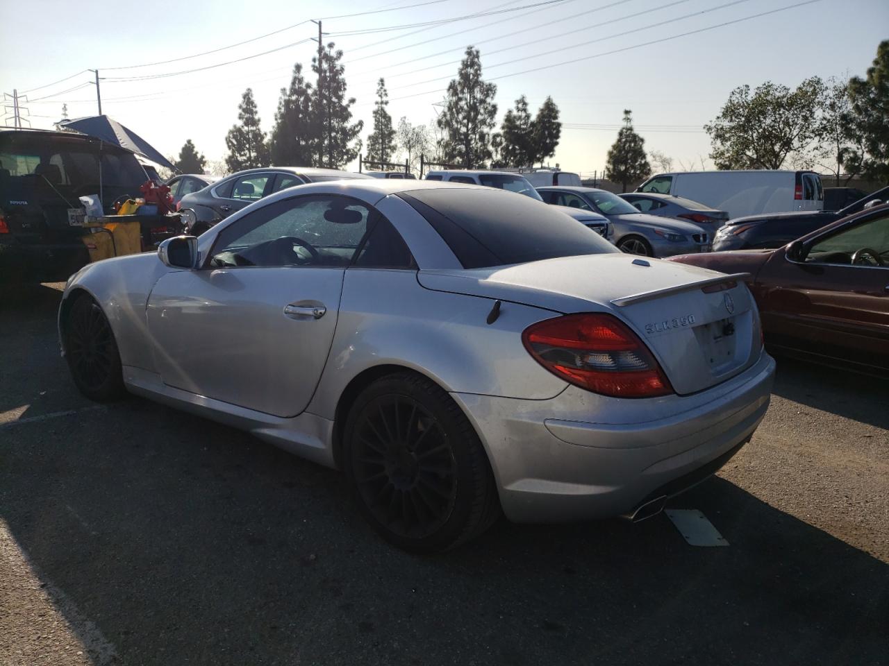 Image 2 of 2010 MERCEDES-BENZ SLK 350 2010 with VIN WDBWK5JA4AF232459