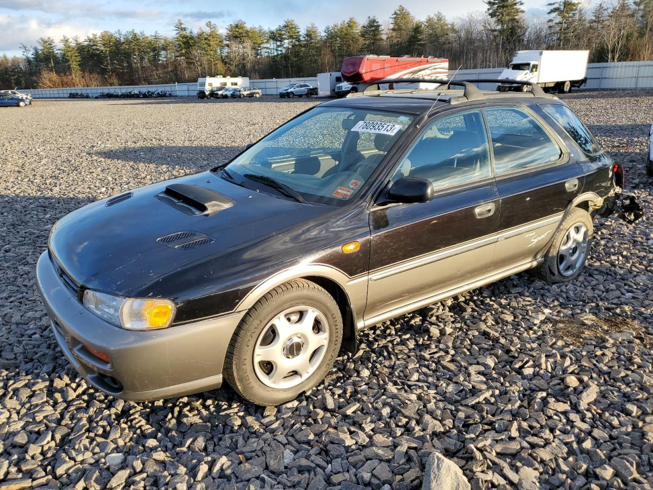 Image 1 of 1999 SUBARU IMPREZA OUTBACK SPORT 1999 with VIN JF1GF485XXG802812