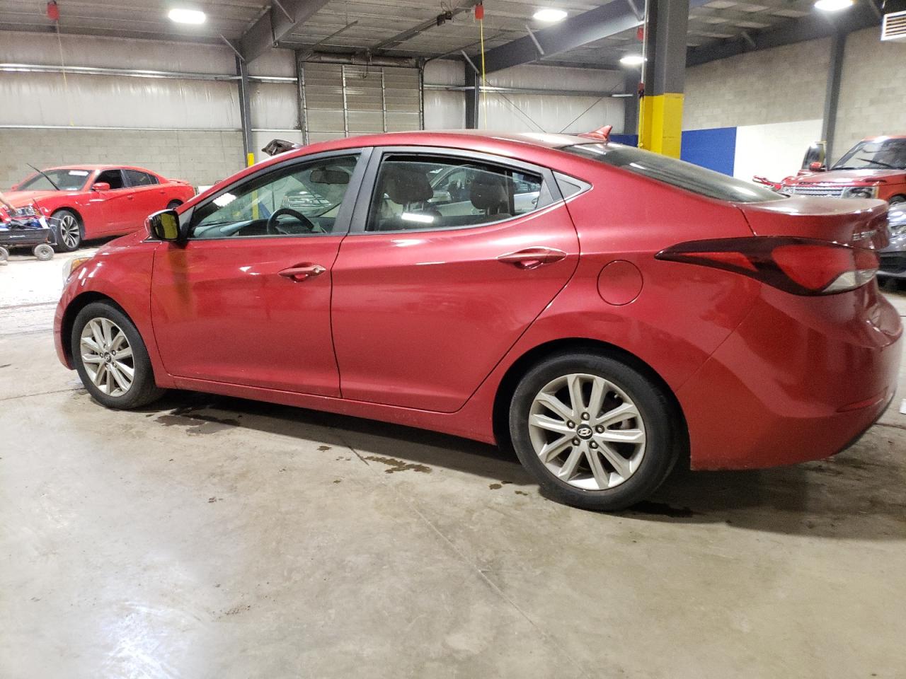 Image 2 of 2014 HYUNDAI ELANTRA SE 2014 with VIN KMHDH4AE3EU114145