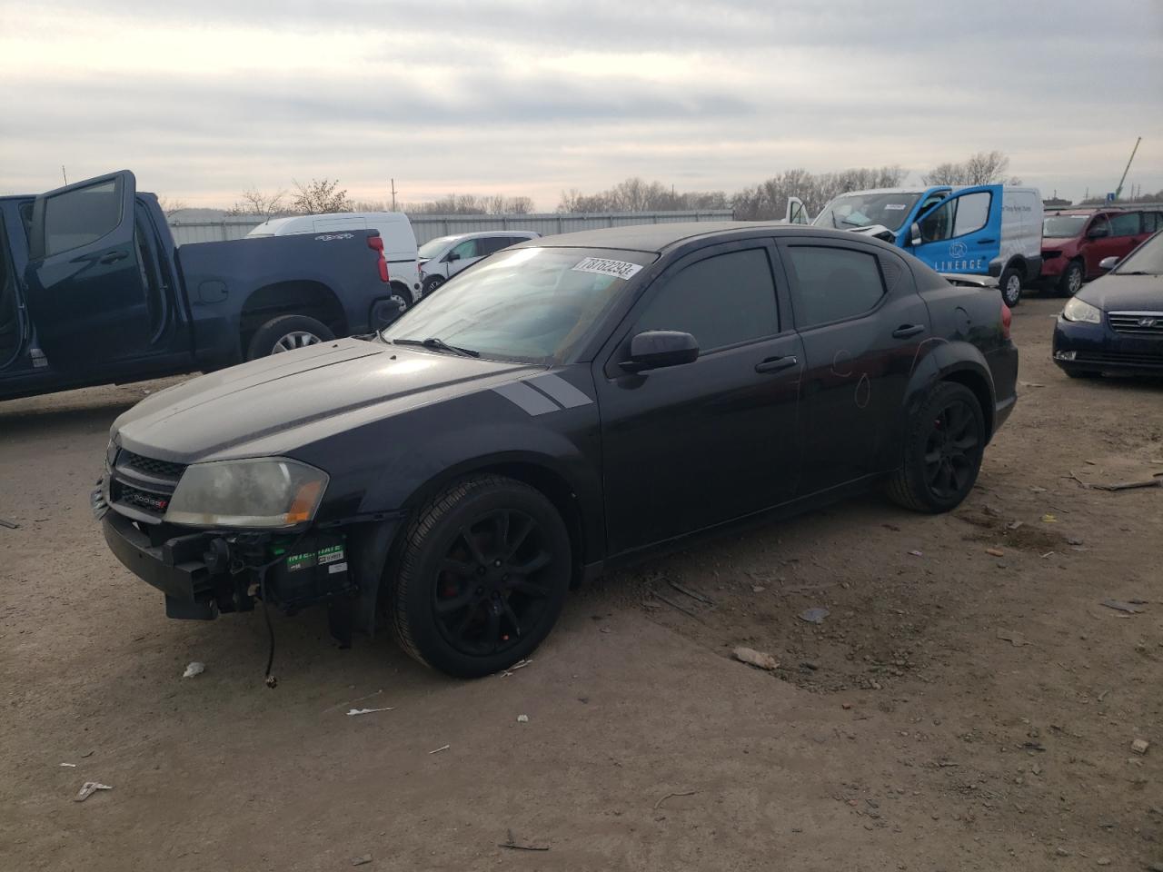 Obraz 1 z 2013 DODGE AVENGER R/T 2013 z VIN 1C3CDZBG3DN506824
