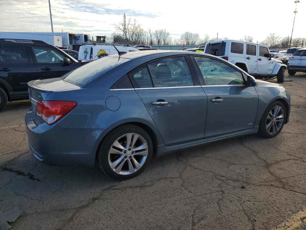 Image 3 of 2012 CHEVROLET CRUZE LTZ 2012 with VIN 1G1PH5SC3C7244371