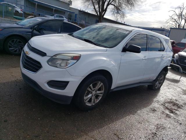Image 1 of 2016 CHEVROLET EQUINOX LS 2016 with VIN 2GNFLEEKXG6349152