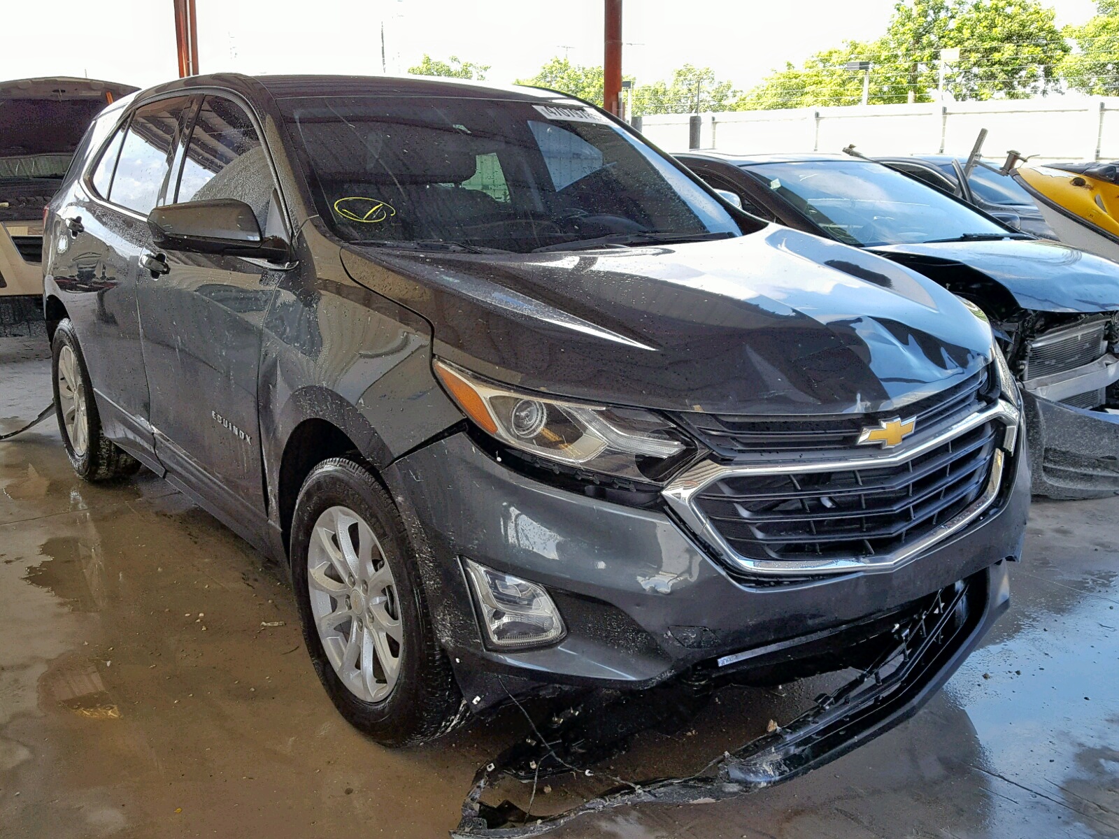Image 1 of 2018 CHEVROLET EQUINOX LT 2018 with VIN 3GNAXJEV1JS559410