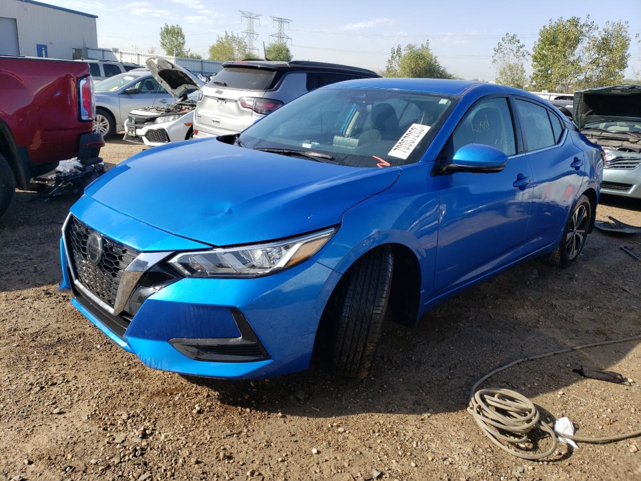 Image 1 of 2020 NISSAN SENTRA SV 2020 with VIN 3N1AB8CV9LY242934