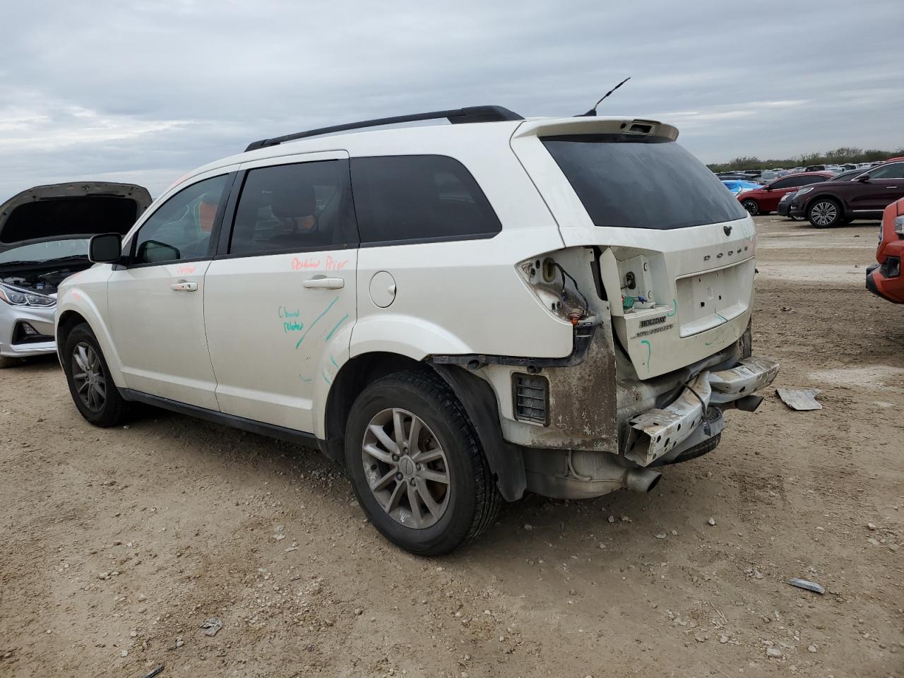 Изображение 2 2014 DODGE JOURNEY SXT 2014 с VIN 3C4PDCBG0ET105601