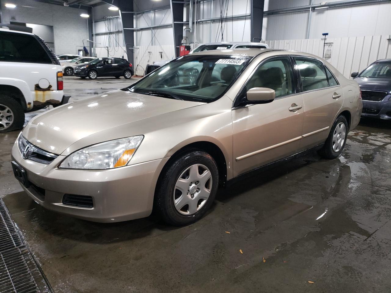 Image 1 of 2007 HONDA ACCORD LX 2007 with VIN 3HGCM56437G707366