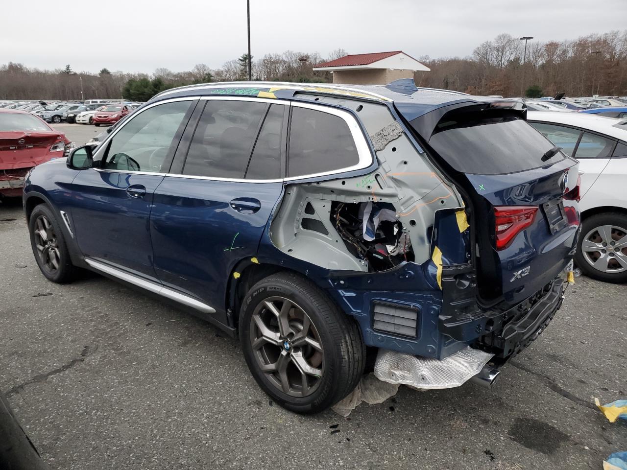 Image 2 of 2021 BMW X3 XDRIVE30I 2021 with VIN 5UXTY5C0XM9E87144