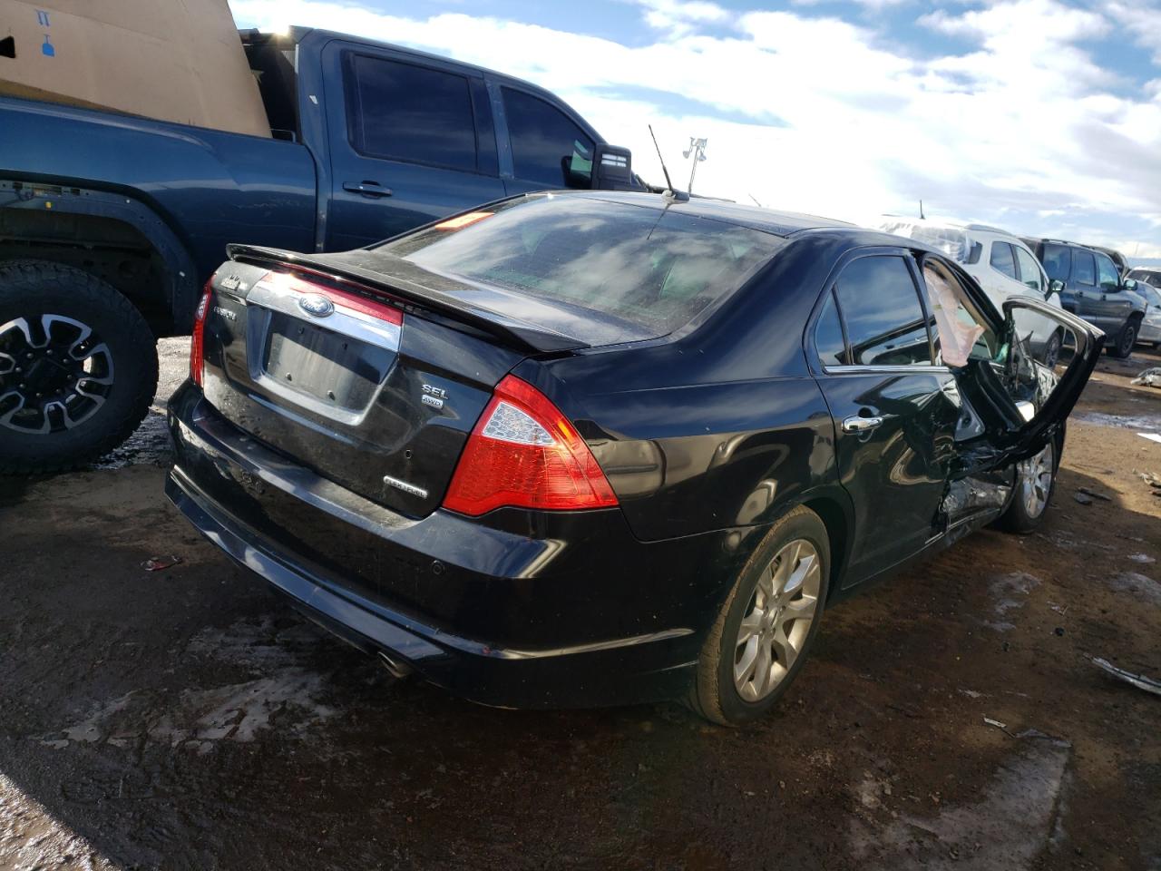 Image 3 of 2012 FORD FUSION SEL 2012 with VIN 3FAHP0CG6CR275132