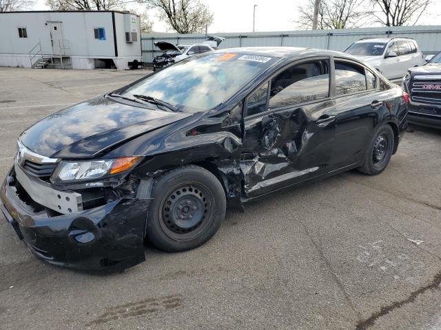 Image 1 of 2012 HONDA CIVIC LX 2012 with VIN 19XFB2F5XCE107264