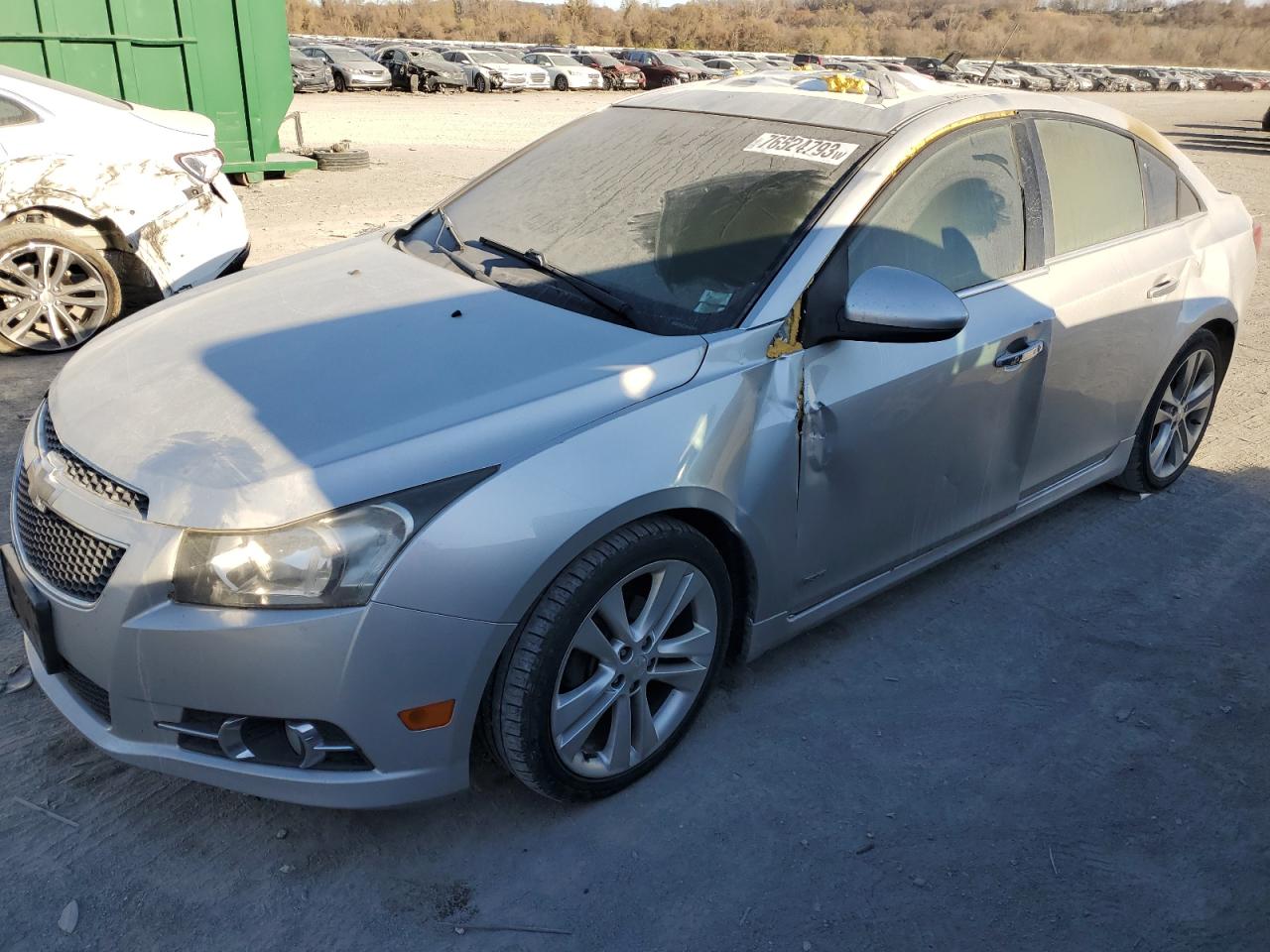 Изображение 1 2014 CHEVROLET CRUZE LTZ 2014 с VIN 1G1PG5SB3E7253973