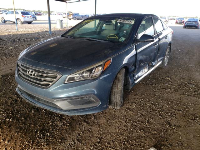 Изображение 2 2017 HYUNDAI SONATA SPORT 2017 с VIN 5NPE34AF4HH436632