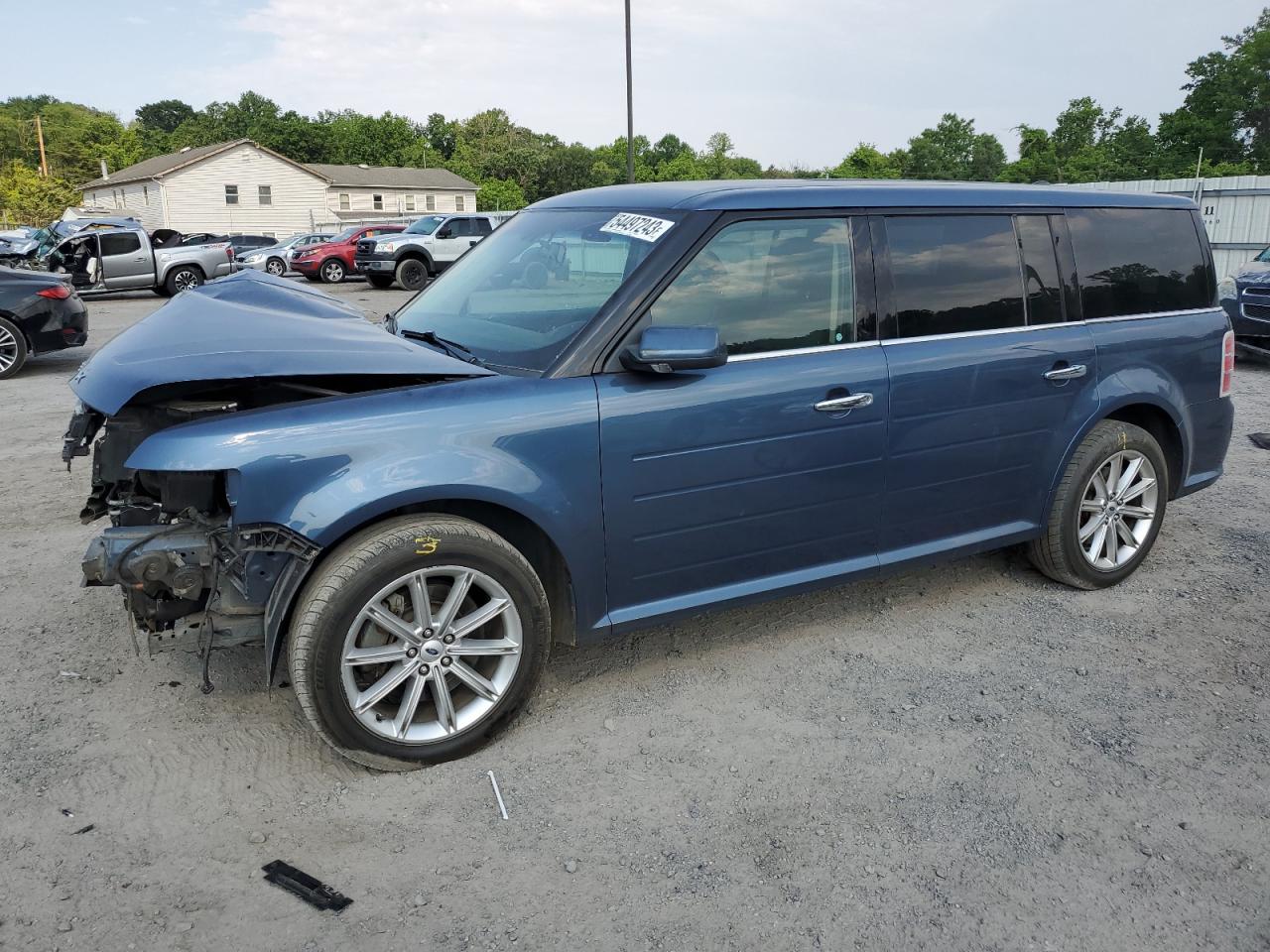 Obraz 1 z 2019 FORD FLEX LIMITED 2019 z VIN 2FMHK6D87KBA13857
