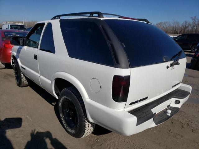 Изображение 2 2001 CHEVROLET BLAZER 2001 с VIN 1GNCS18W11K255680